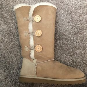 UGG boots with buttons